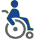 Icon Rollstuhl